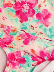 Monsoon Black Tropical Floral Ruffle Tankini Set - Image 3 of 3
