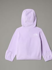The North Face Purple Glacier Baby Hoodie - Image 6 of 6