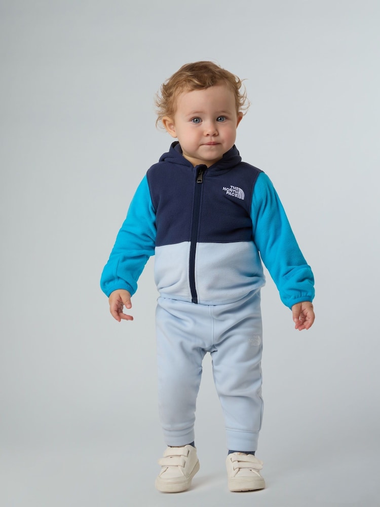 The North Face Blue Glacier Baby Hoodie - Image 4 of 4