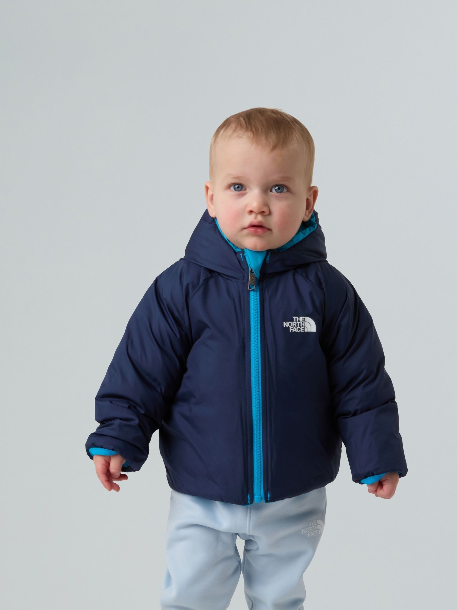 Next：日本 ブルー - The North Face リバーシブル Perrito ベビー