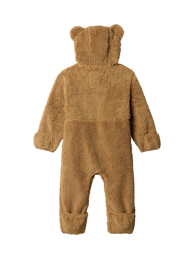 The North Face Brown Campshire Fleece Baby Bodysuit - Image 4 of 4 The North Face Brown Campshire Fleece Baby Bodysuit - Image 4 of 4