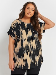 Yours Curve Abstract Structured Top - Bild 1 von 5