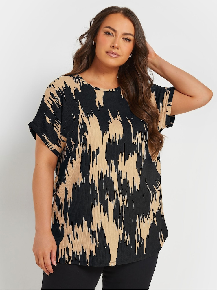 Yours Curve Abstract Structured Top - Bild 1 von 5
