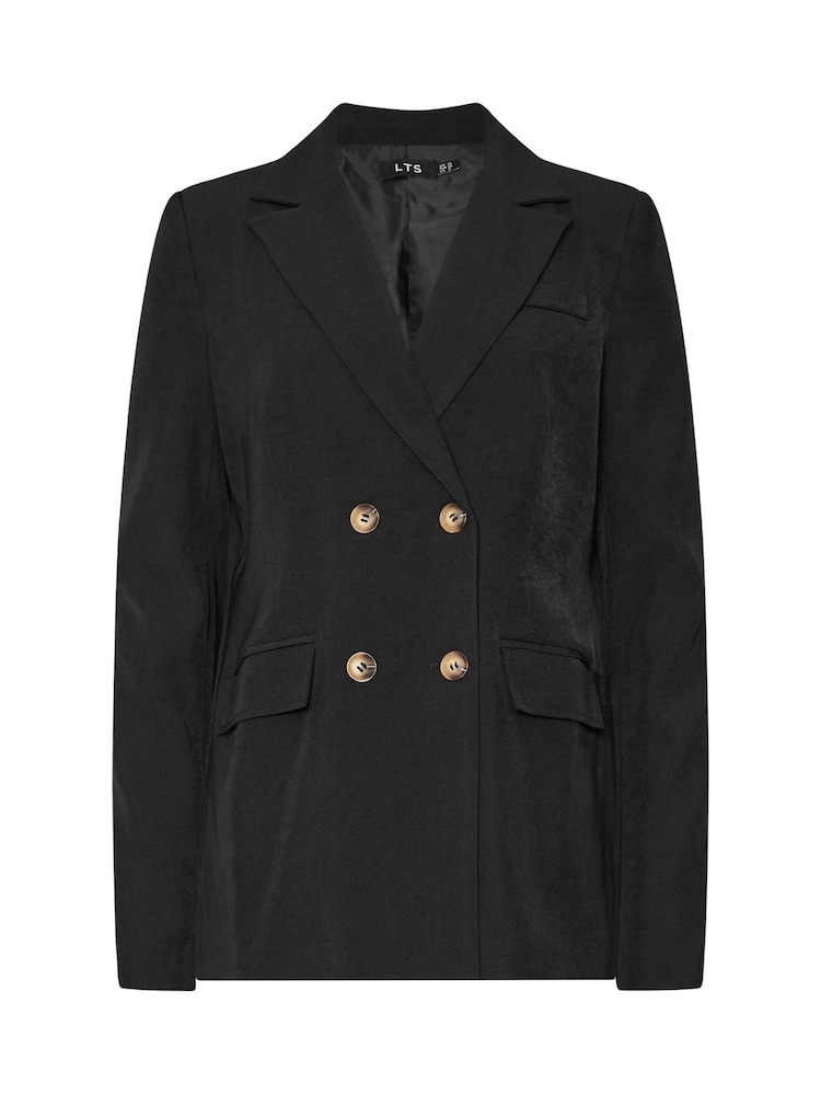 Long Tall Sally Black Double Breasted Jacket - Image 6 of 6