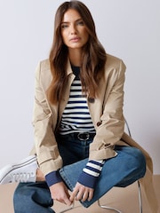 M&Co Natural Mid Length Trench Coat - Image 4 of 5