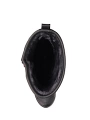 Pavers Black Warm Lined Wellingtons Boots - Image 4 of 5
