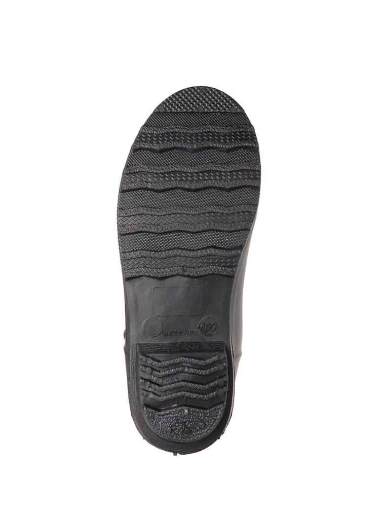 Pavers Black Warm Lined Wellingtons Boots - Image 5 of 5