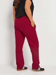 Yours Curve Red New York Logo Stretch Joggers - Image 3 of 5