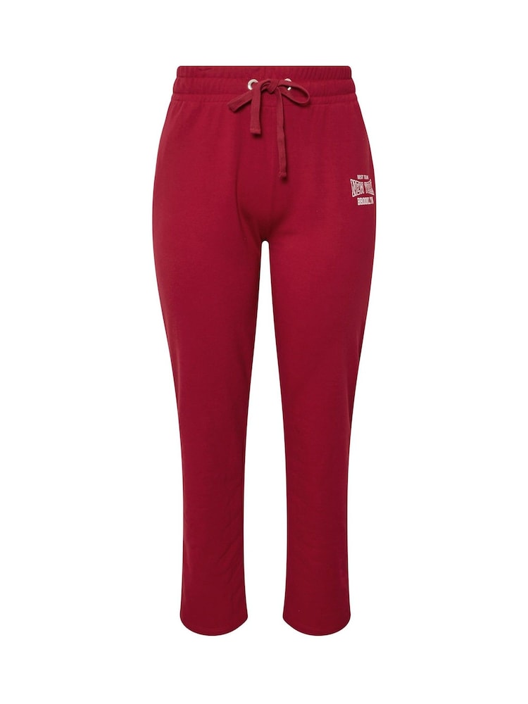 Yours Curve Red New York Logo Stretch Joggers - Image 5 of 5