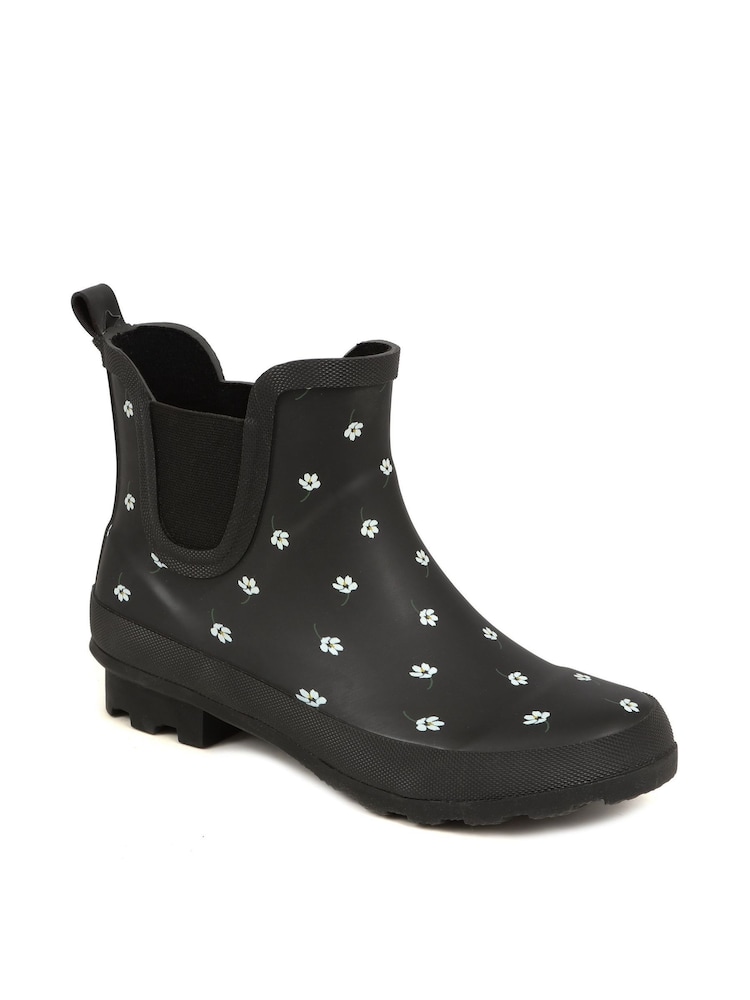 Pavers Black Chelsea Wellies Boots - Image 2 of 5