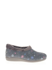 Pavers Grey Slip-Ons Full Slippers - Image 1 of 5