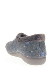 Pavers Grey Slip-Ons Full Slippers - Image 3 of 5