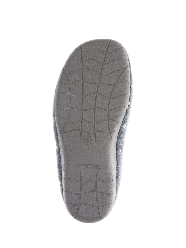 Pavers Grey Slip-Ons Full Slippers - Image 5 of 5