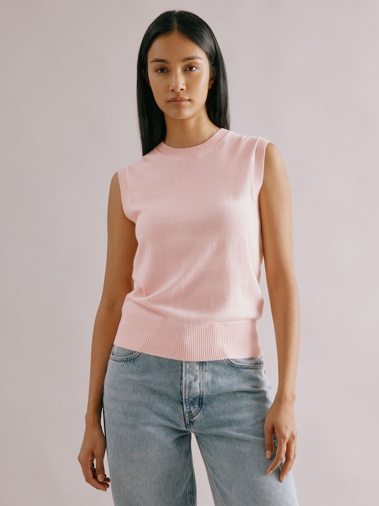Albaray Pink Cashmere Blend Tank - Image 1 of 4
