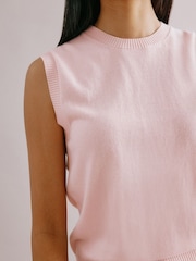 Albaray Pink Cashmere Blend Tank - Image 3 of 4