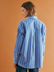 Albaray Blue Stripe Shirt - Image 2 of 5
