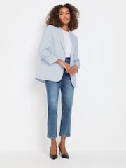 M&Co Blue Stripe Seersucker Blazer - Image 2 of 5