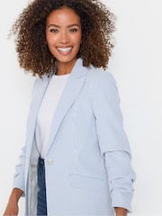 M&Co Blue Stripe Seersucker Blazer - Image 4 of 5