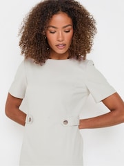M&Co Silver Tailored Dress - Image 4 of 5