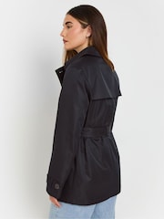 Long Tall Sally Blue Trench Coat - Image 3 of 5