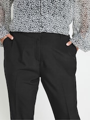 Yours Curve Black Tapered Trousers - Image 3 of 4