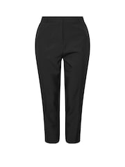 Yours Curve Black Tapered Trousers - Image 4 of 4