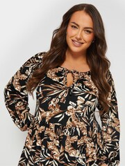 M&Co Black Textured Dress - Image 4 of 5