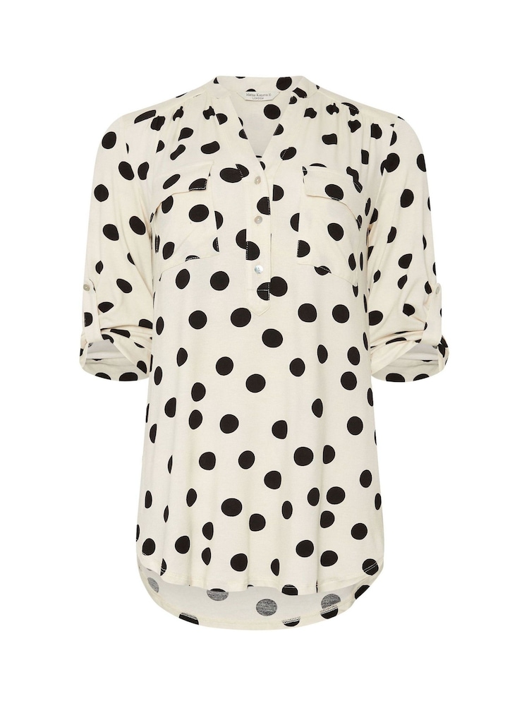 Natur Chrome - M&Co Leopard Print Pocket Detail Blouse - Bild 5 von 5 Natur Chrome - M&Co Leopard Print Pocket Detail Blouse - Bild 5 von 5