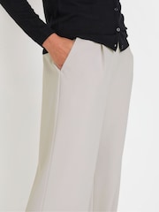 M&Co Grey Wide Leg Formal Trousers - Image 4 of 5