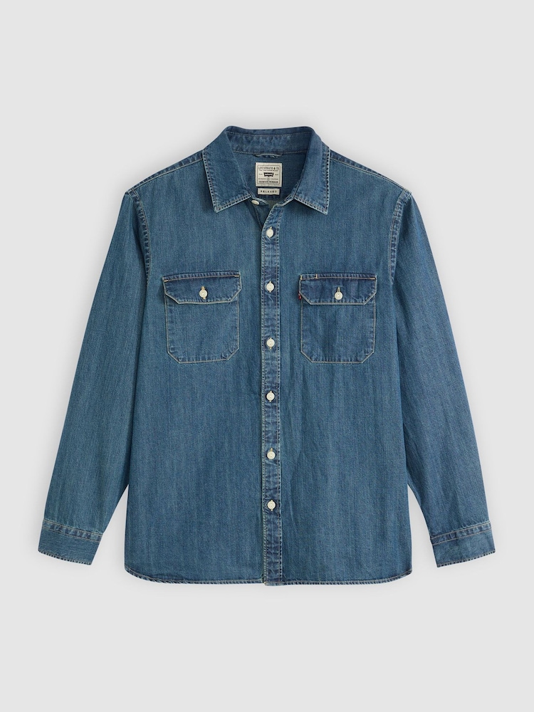Buy Levi's® Blue Jackson Worker Denim Shirt from Next Norway - Main Image