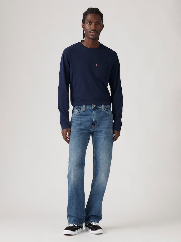 Levi's® Blue Tunes 527™ Slim Bootcut Jeans - Image 1 of 5