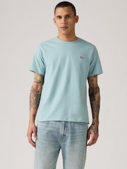 Levi's® Stone Blue Original Housemark T-Shirt - Image 4 of 6