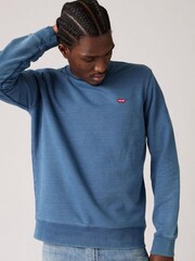 Levi's® Indigo Blue New Original Sweatshirt - Image 1 of 6