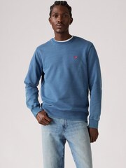 Levi's® Indigo Blue New Original Sweatshirt - Image 4 of 6