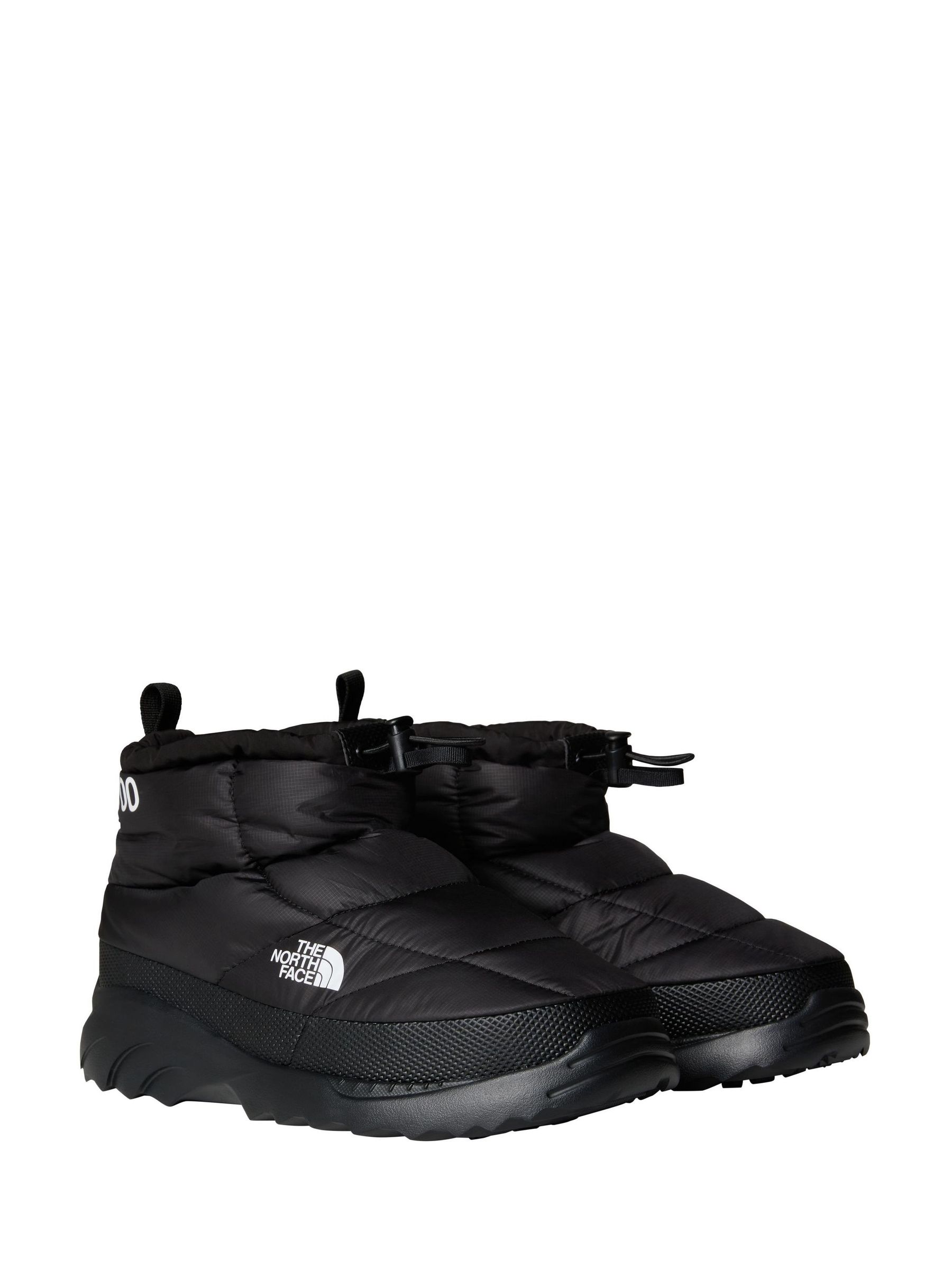 THE NORTH FACE　NY81979 Buy The North Face Black Nuptse Traction Chukka Padded Slipper