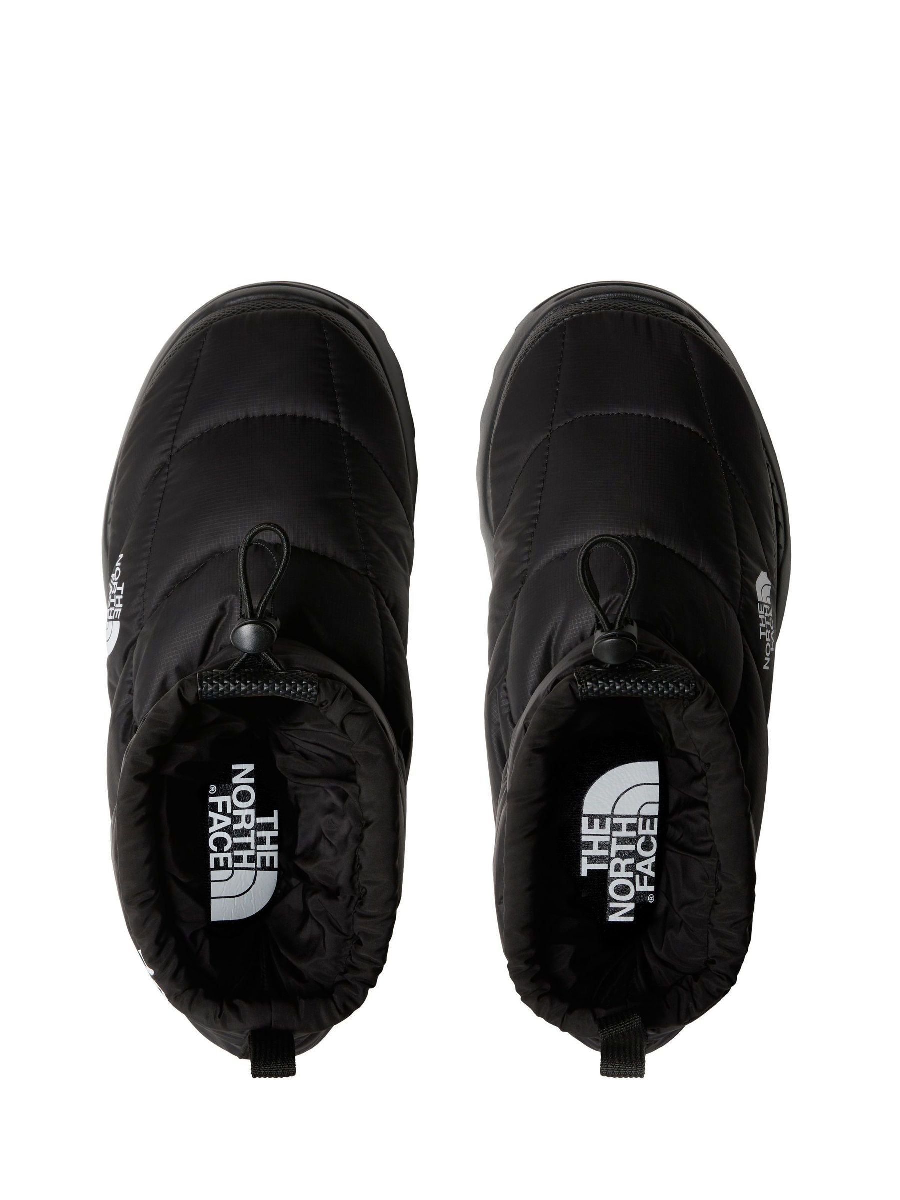 Buy The North Face Black Nuptse Traction Chukka Padded Slipper