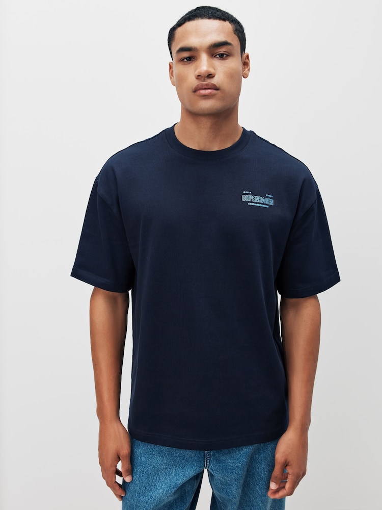 T-shirt Homme Paul Smith – Noir – Imprimé Graphique – Coton – Taille L – État Très Bon