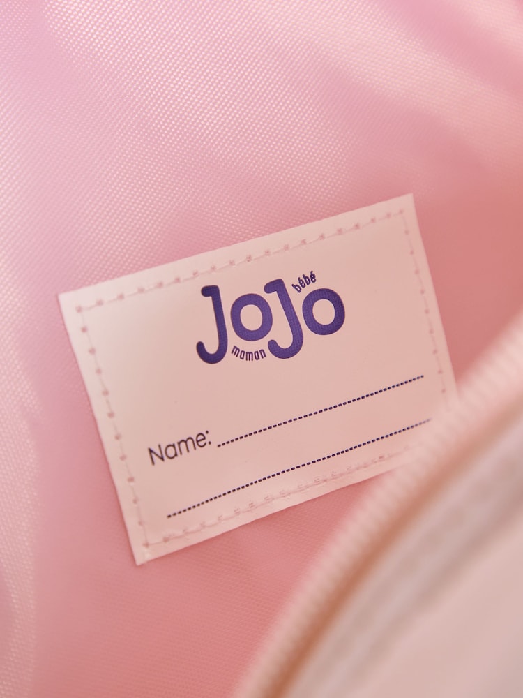 JoJo Maman Bébé Pink Bunny Character Backpack - Image 9 of 9