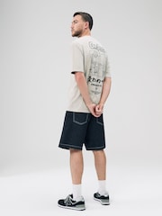 Stone Neutral Anime Graphic Print T-Shirt - Image 3 of 8