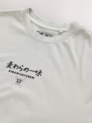 Stone Neutral Anime Graphic Print T-Shirt - Image 8 of 8