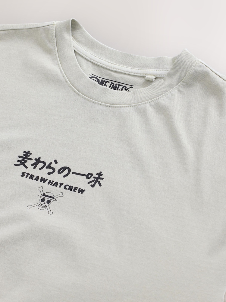 Stone Neutral Anime Graphic Print T-Shirt - Image 8 of 8