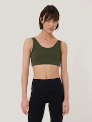 Jigsaw Green Yoga Crop Top - Image 1 of 4