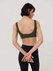 Jigsaw Green Yoga Crop Top - Image 2 of 4