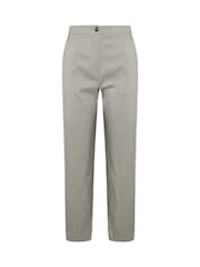 Long Tall Sally Grey Pleated Barrel Trousers - Image 5 of 5