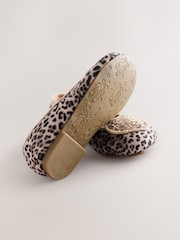 Tan/Animal Heart Mary Jane Shoes - Image 3 of 5