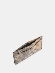 Whistles Animal Snake Print Card Holder - Image 3 of 5