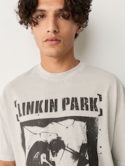 Stone Linkin Park Regular Fit Band Graphic Print T-Shirt - Image 4 of 7
