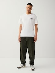 White 100% Cotton Alpine Formula 1 Licence Graphic T-Shirt - Image 2 of 7