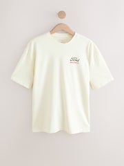 White Ford Bronco Licence Graphic 100% Cotton T-Shirt - Image 6 of 9
