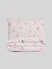 Pink Bunny Supersoft Brushed Cotton Supersoft Brushed Duvet Cover and Pillowcase Set - Image 5 of 6
